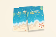 Summer Party - Flyer, a Flyer Template by VUNIRA (Thumbnail 3 of 3)