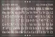 Ezanity Rough, a Serif Font by Craft Supply Co. (Thumbnail 8 of 8)