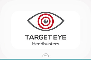 Target Eye Logo Template