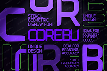 Corebu | Elegant Modern Serif Typefa