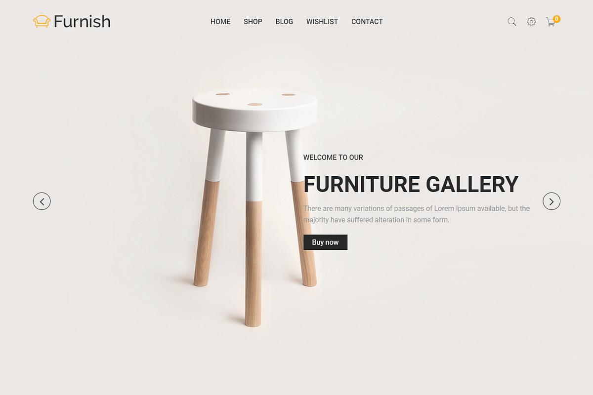 Furnish Furniture WooCommerce Theme, a WordPress Template by HasThemes (Photo 2 of 2)