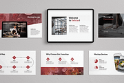 Franchise Restaurant Presentation, a Presentation Template by Flat Icons (Thumbnail 5 of 6)