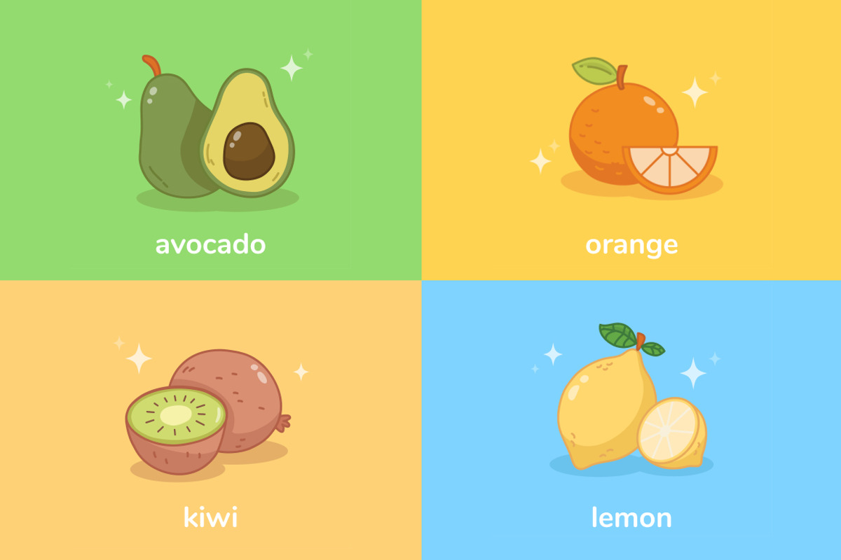 Fresh Fruit Sliced v1, an Illustration by Brandearth RRGraph (Photo 4 of 6)