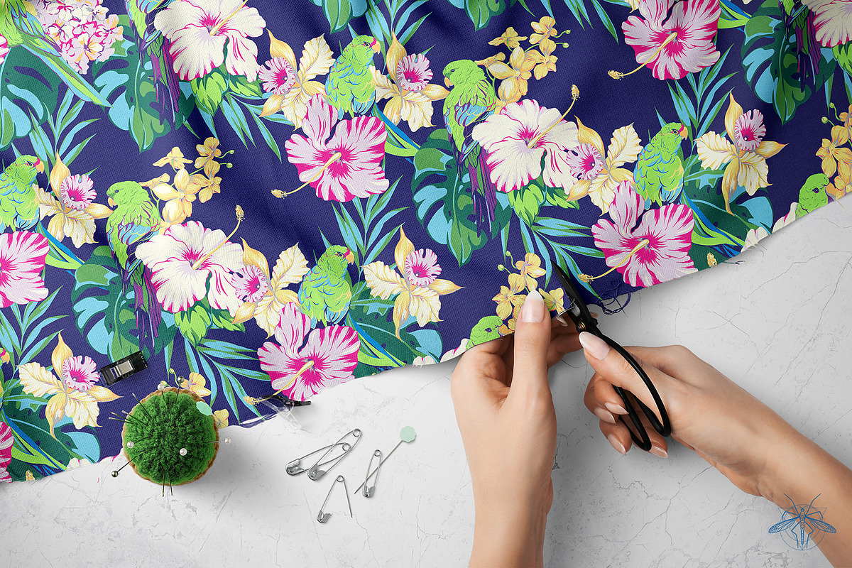 Tropicana | Vector patterns, a Pattern Graphic by Tanya Vollar (Photo 7 of 10)