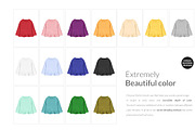 Baby Longsleeve with Flounce Mock-up, a Shirt Mockup by Mocca Mockups Store (Thumbnail 13 of 22)