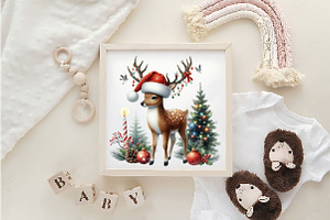 Merry Christmas Sublimation Clipart