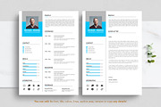 Clean Resume CV, a Resume Template by Blackcloud_Creations (Thumbnail 4 of 8)