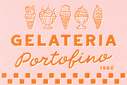 Portofino Gelateria Vintage Font Duo, a Script Font by Ayya Studio (Thumbnail 9 of 12)