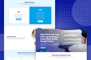 3 Landing Page Business Service