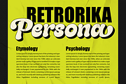 Gladolia - Chunky Groovy Font, a Serif Font by Dharmas Foundry (Thumbnail 5 of 16)