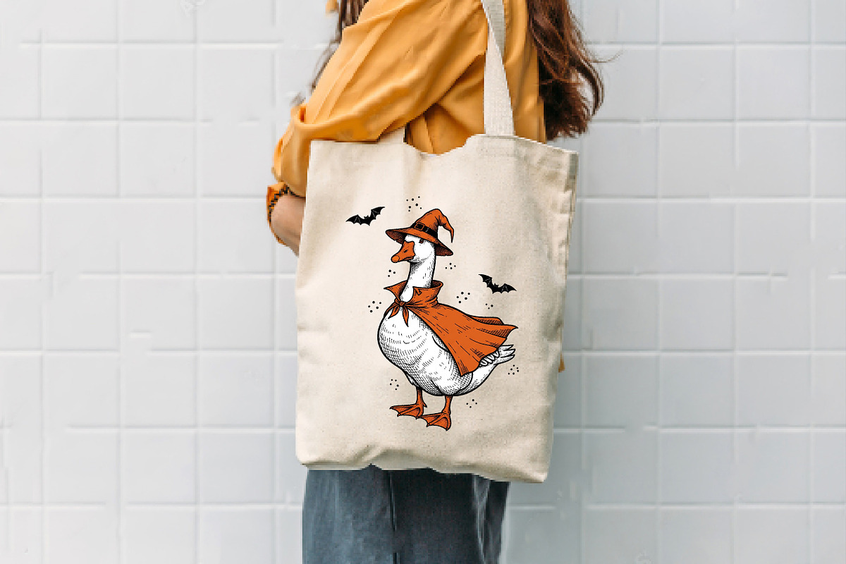 Halloween Goose PNG, an Illustration by Dream Creation (Photo 3 of 5)