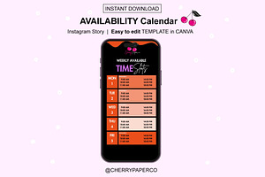 Instagram Story Canva Template