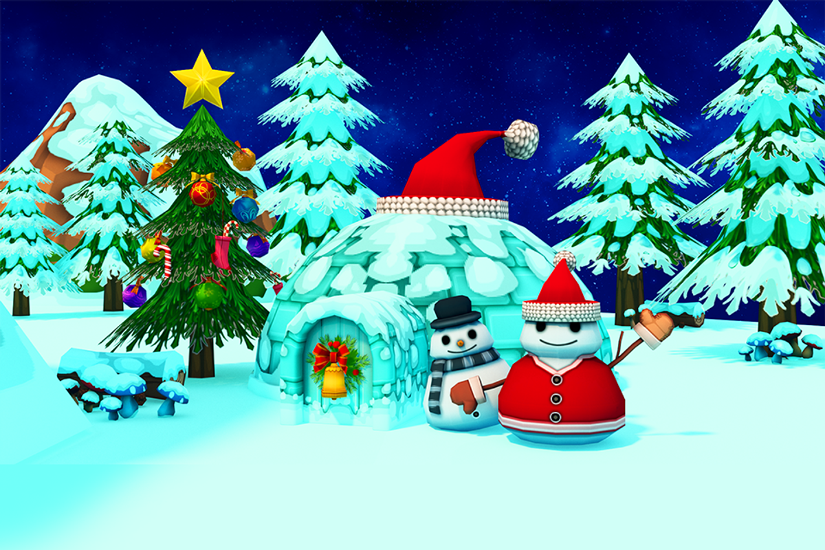 Cartoon Christmas Farm, an Environmental 3D Model by Souchenki (Photo 14 of 29)