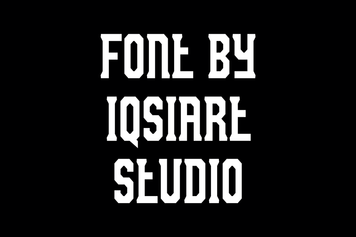 Hotspor - Sport Racing Font, a Sans Serif Font by Iqsiart Studio (Photo 7 of 9)