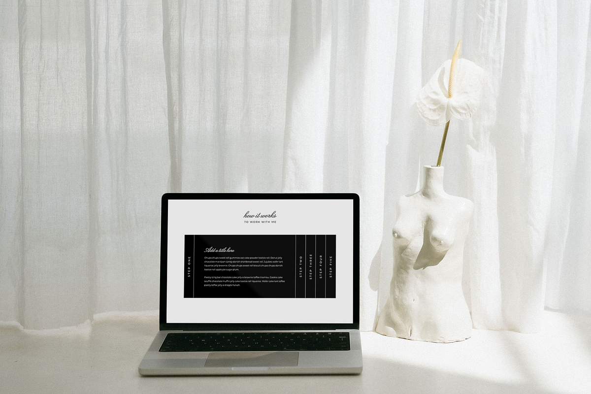About Page Showit Add On Templates, a Websites & App Template by Blush Created (Photo 9 of 10)