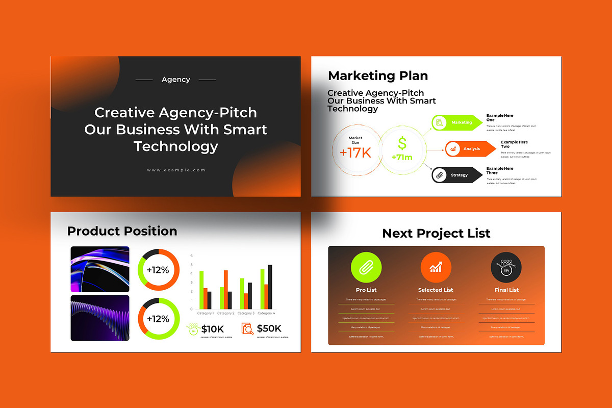 Creative Agency-Pitch Presentation T preview 3
