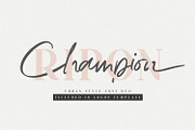 NEW! Ripon Font Duo + Bonus, a Script Font by Graphicfresh (Thumbnail 9 of 9)
