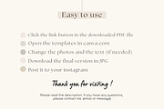 Yoga Studio Instagram Template Canva, a Social Media Template by NoheaDesignShop (Thumbnail 12 of 12)