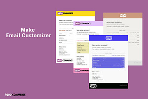Make - Email Customizer For WC