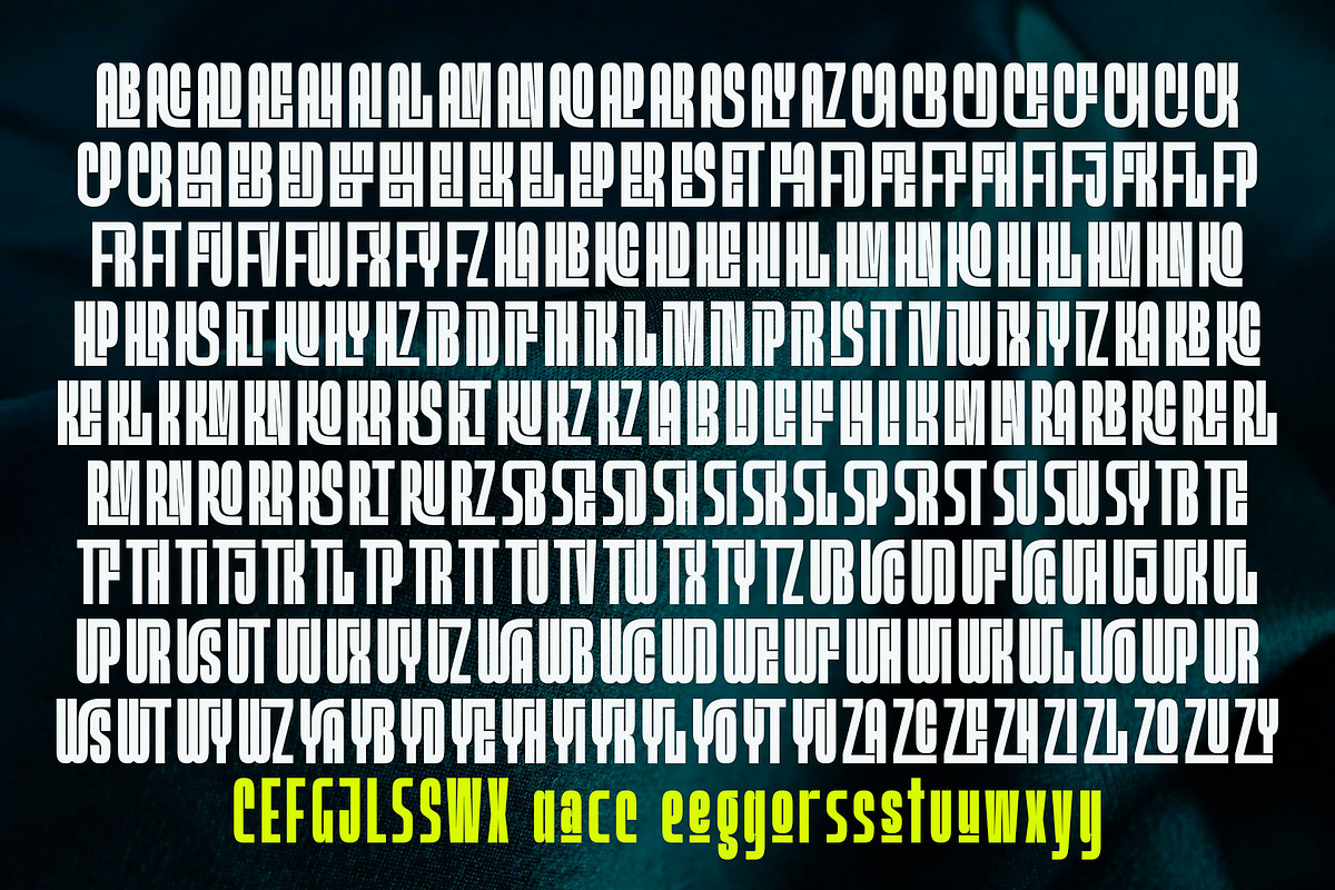 Garth Brooks Font Family, a Font by Ryan Prasetya (Photo 11 of 12)