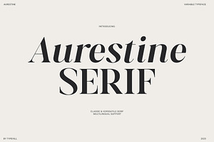 Aurestine Serif