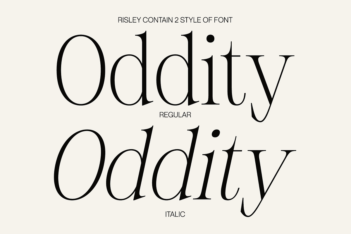 Risley - Classic Editorial Font, a Serif Font by Craft Supply Co. (Photo 3 of 8)