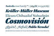 Australis Pro - Family 30% off, a Serif Font by Latinotype (Thumbnail 3 of 3)
