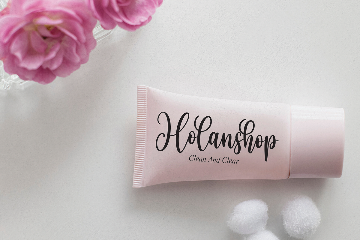 Rainbow | Script Font, a Script Font by Scratchones (Photo 5 of 6)