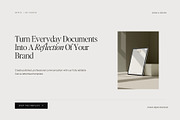 Modern Letterhead Set | Zephyr, a Branding & Logo Template by Adam and Grace (Thumbnail 2 of 15)