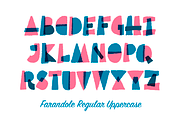 Farandole Layered Color Font 30%OFF, a Font by Francis Chouquet (Thumbnail 12 of 15)