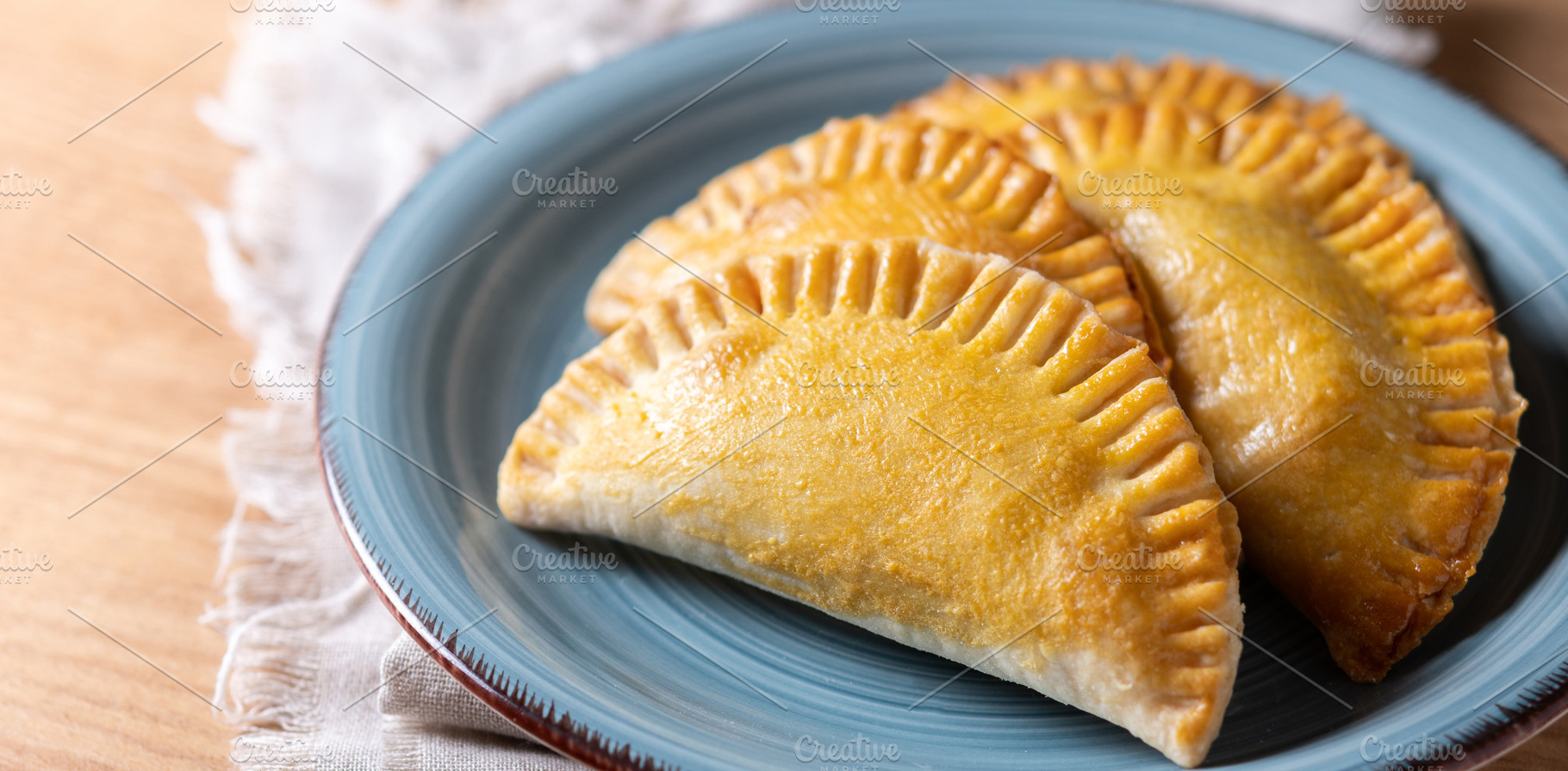 Homemade empanadas on a plate, a Food & Drink Photo by etorres69