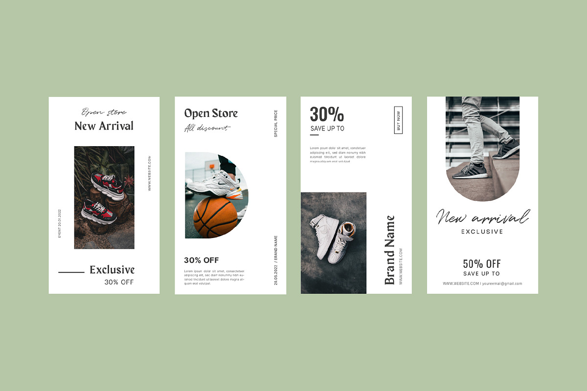 Instagram stories social media pack, a Social Media Template by Syaeful Anas (Photo 6 of 9)