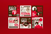 Brown Ramadan Sale Instagram Set, a Social Media Template by graphicook (Thumbnail 2 of 3)