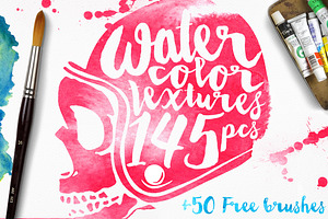 Watercolor Textures BONUS