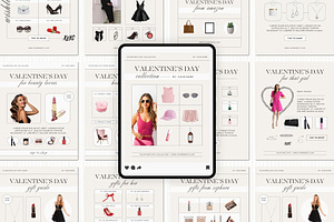 Valentine's Day LTK Canva Template
