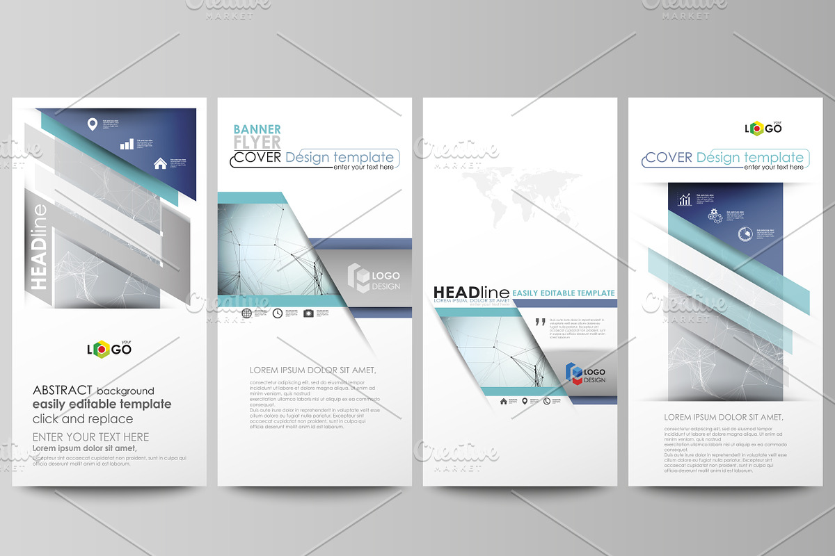 Mega Pack templates, a Brochure Template by VectorShop (Photo 98 of 102)