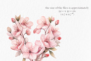 Floral easter watercolor clipart, an Object Graphic by MyLittleMeow (Thumbnail 4 of 8)