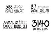 4700 Hand Drawn doodle Icons, an Outline Icon by TKDoodle (Thumbnail 2 of 64)
