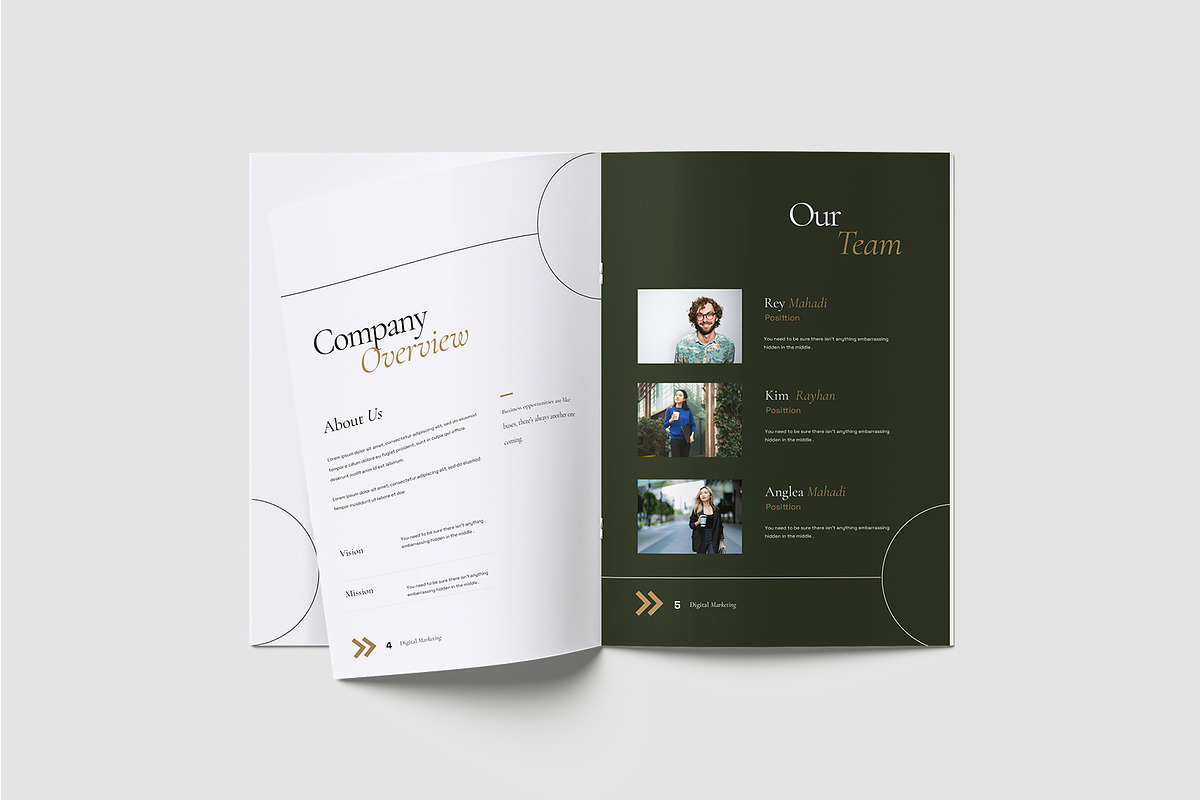 Project Digital Marketing Template, a Brochure Template by TMint Play (Photo 7 of 8)