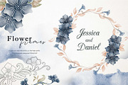 Nautical Floral & Mandala Watercolor, a Decorative Illustration by Papatongartist (Thumbnail 8 of 11)