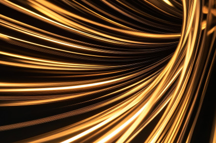 Abstract Golden Light Rays & Sparkle, a Background Photo by Virgo Studio