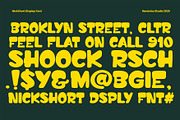 Nick Short a Display Font, a Handwritten Font by Rasiorise Studio (Thumbnail 9 of 12)