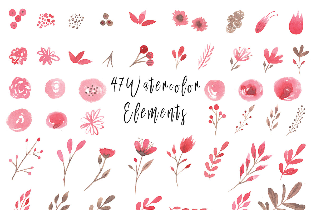 Pinkish Watercolor, an Illustration by Zahra Makes (Photo 3 of 3)
