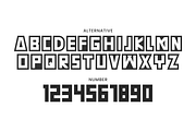 Cyberbang Geometric Sans Serif Font, a Sans Serif Font by Erifqizefont (Thumbnail 7 of 15)