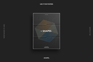 Contoured Vector Geometric Shapes