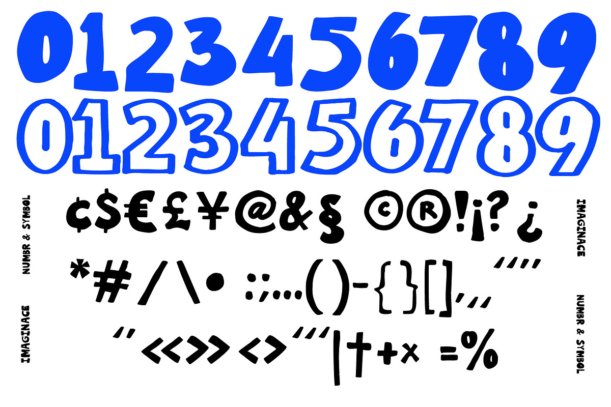 Imaginice – Raw Playful Family Font, a Handwritten Font by Invasi Studio (Photo 11 of 13)