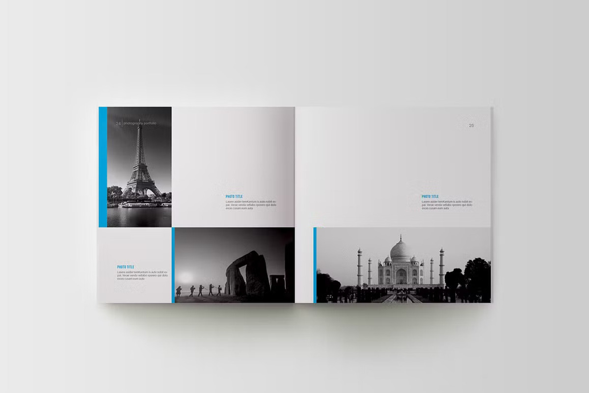 Photography Portfolio Template, a Brochure Template by adekfotografia (Photo 7 of 10)