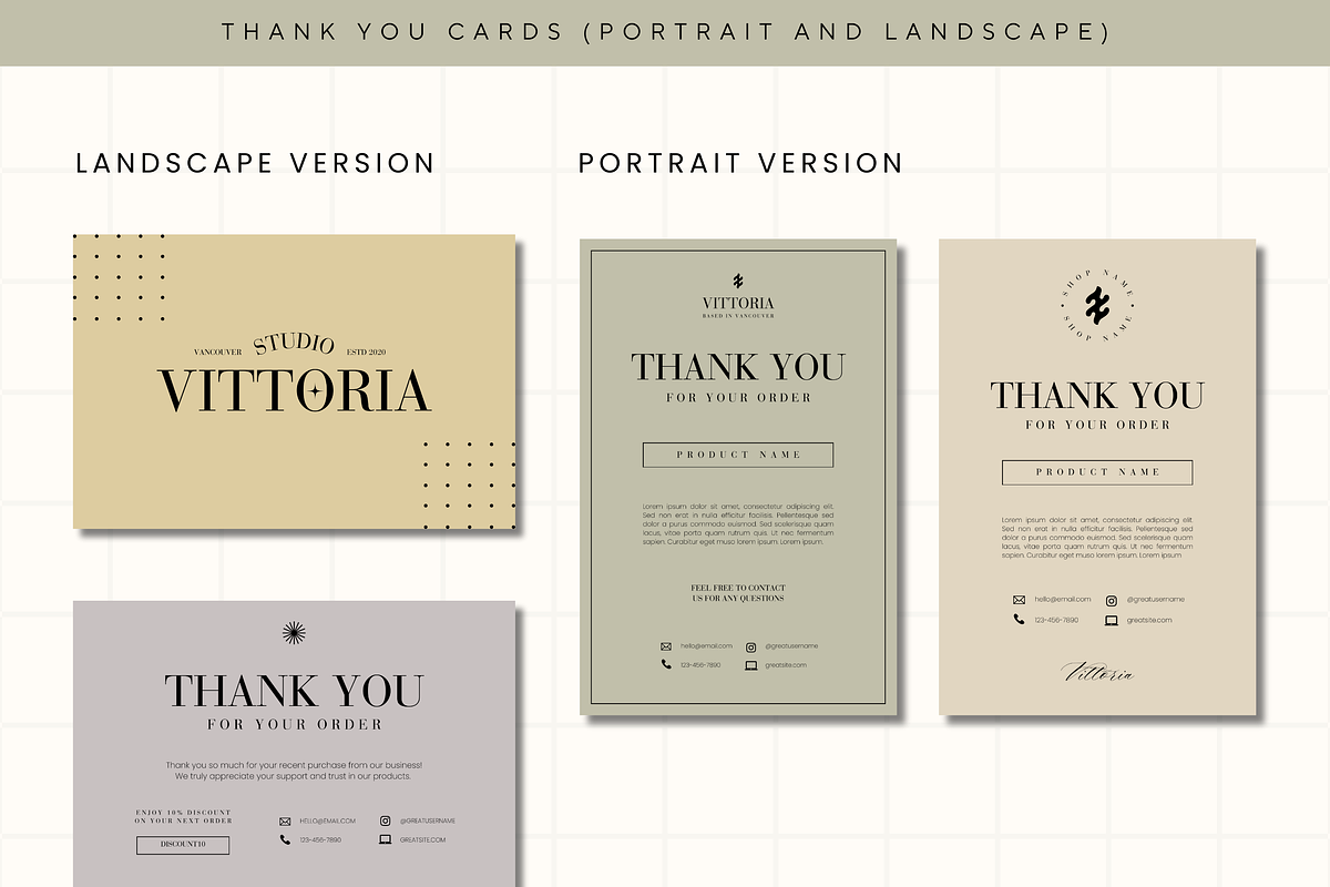 Canva Modern Colorful Branding Kit, a Branding & Logo Template by Branding Babe Co. (Photo 5 of 9)