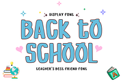 Teacher’s Heart - Hand-Drawn Font, a Handwritten Font by KiddoGlyphs Studio (Thumbnail 2 of 5)