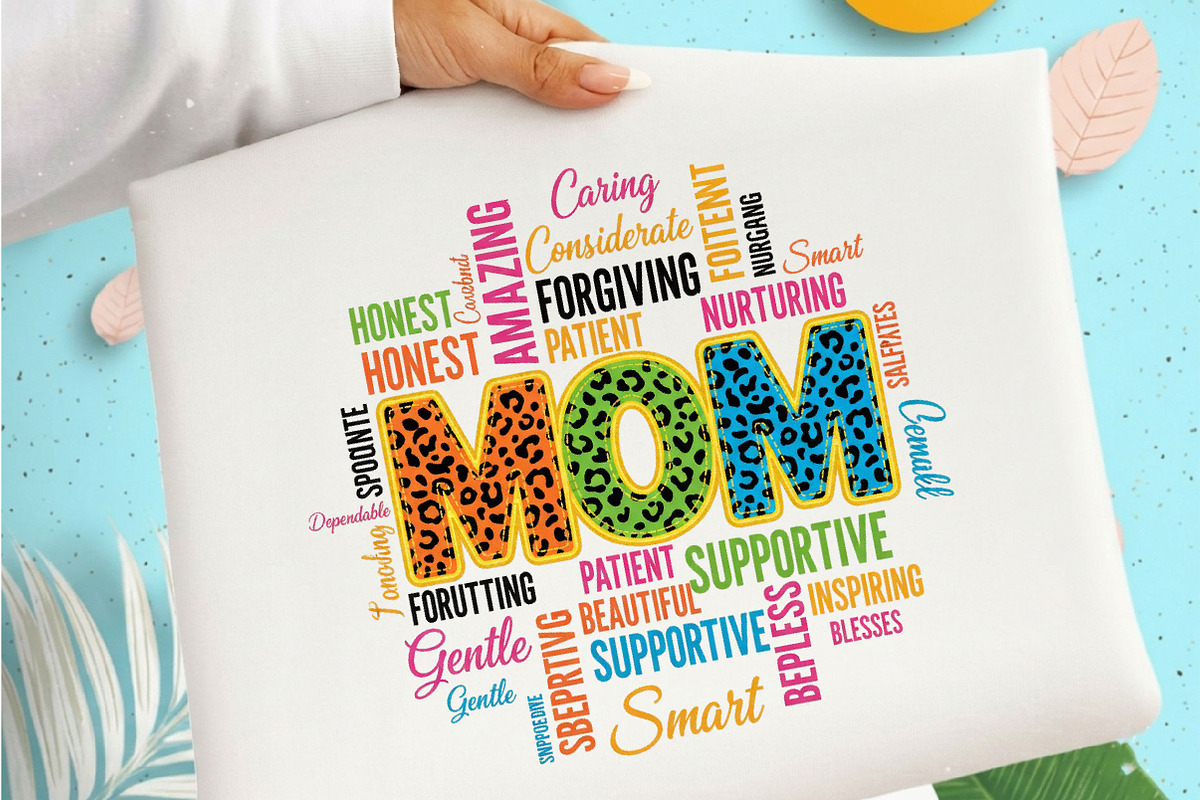 Mom Life SVG, Happy Mother's Day PNG, an Illustration by Designking (Photo 6 of 6)